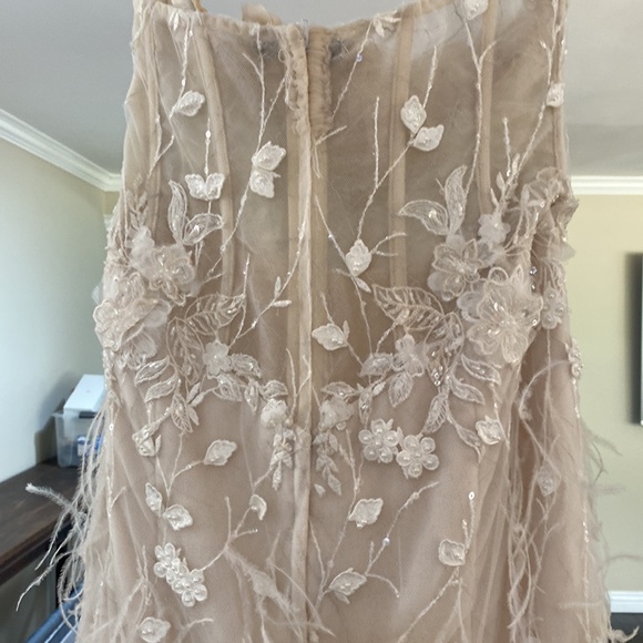 BERTA BRIDAL- wedding dress worn for 2 hours for ceremony only - Picture 6 of 9